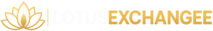 lotusexchangee.com logo white gold
